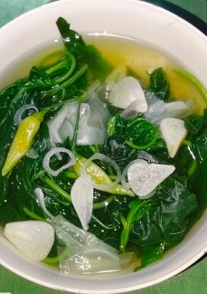 Foto resep 271. Sayur Bening Kubis Bayam