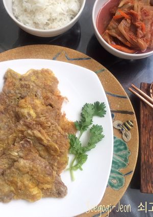 Foto resep Soegogi-Jeon 쇠고기전