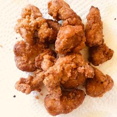 A picture of Japanese Style spicy chicken karage.