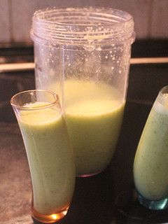 Una foto de Batido de pepino