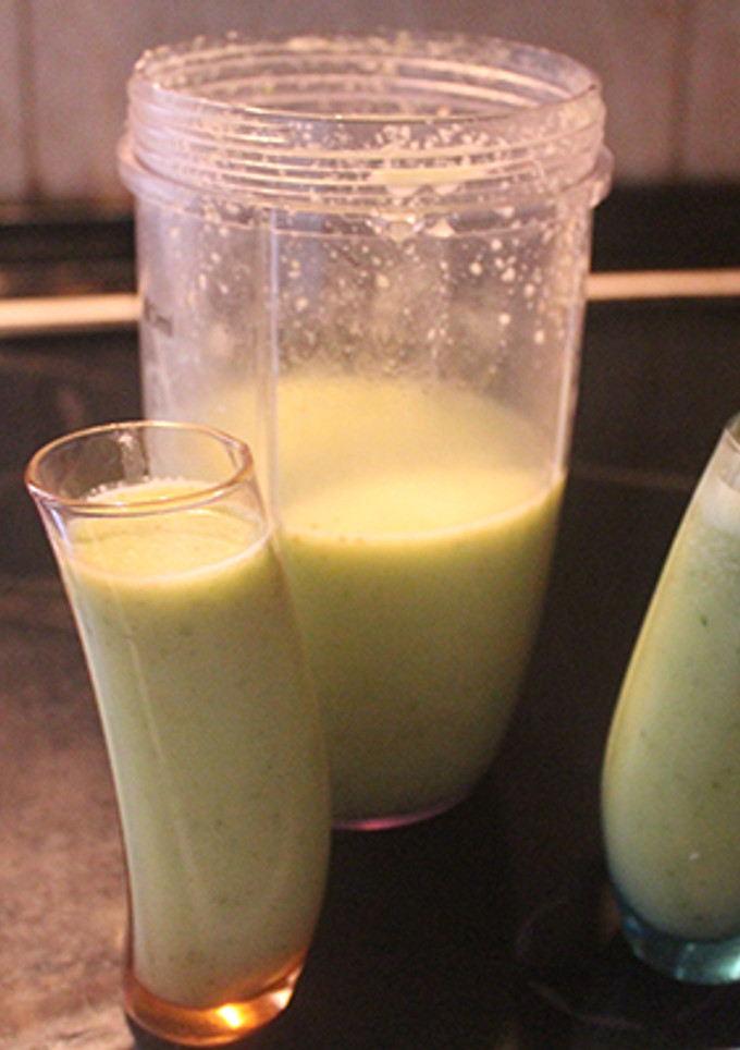 Una foto de Batido de pepino