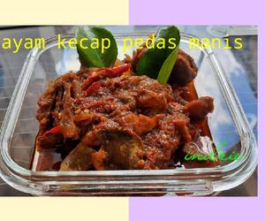 Resep Mudah Ayam kecap pedas manis Paling Enak