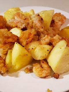熱炒-鳳梨蝦球【15分鐘】【臺式】【家常菜】【名字等於材料系列】【下飯】 的食譜成品照片