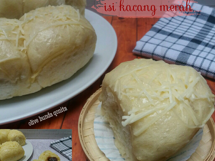 Langkah Mudah untuk Membuat Roti sobek kukus isi pasta kacang merah Anti Gagal