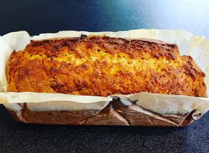 Une photo de Gateau au yaourt au pralin