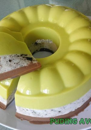 Foto resep Puding avocado