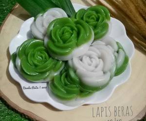 Cara Memasak Cepat Kue Lapis Tepung Beras Pandan Sedap Nikmat