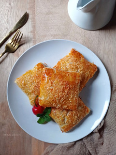 Foto resep Apple pie puff pastry