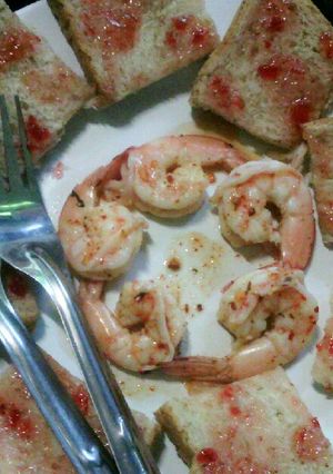 รูปของ ปังกุ้งแซ่บ #ไดเอท