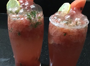 A picture of Watermelon mojito.