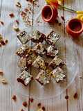 Ragi, Dates and Wheat Burfi