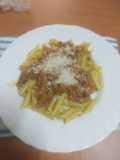 Pasta a la boloñesa para estudiantes