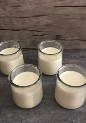 Une photo de Panna cotta au miel de lavande