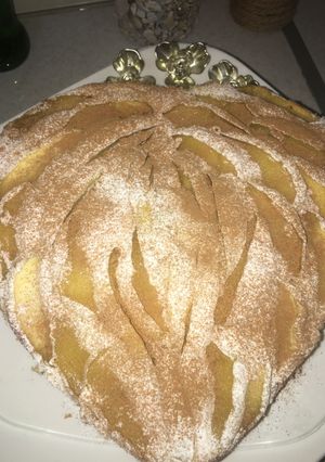 عکسی از دستور کیک پای سیب