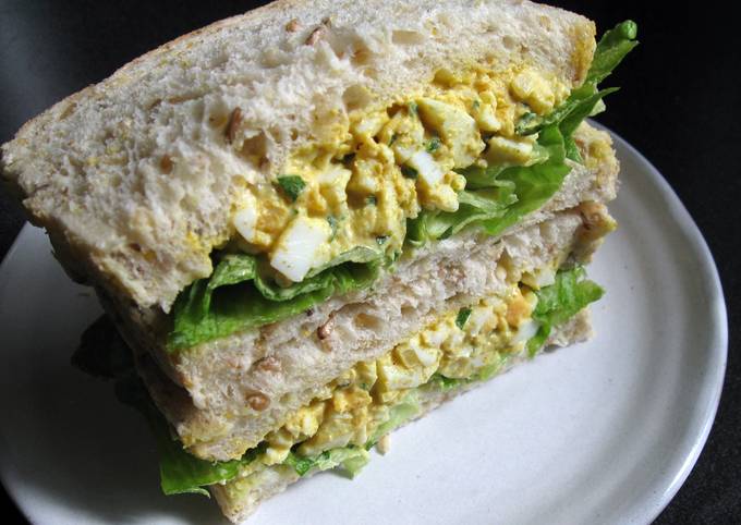 Recipe of Speedy Curry Flavoured Egg Salad