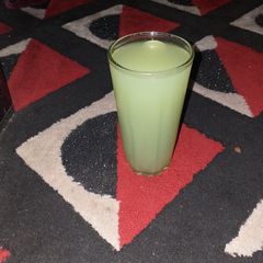 A picture of #1post1hopeCucumber drink.