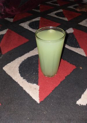 A picture of #1post1hopeCucumber drink.