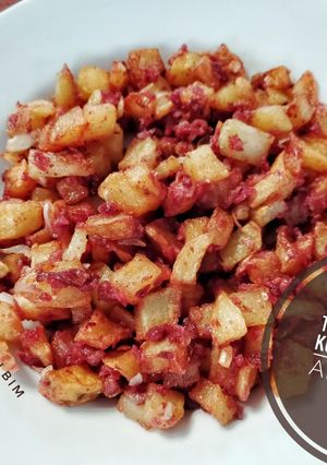 Foto resep Tumis Kentang Kornet Budget Anak Kos