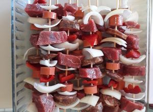 Una foto de Anticuchos al horno🇨🇱