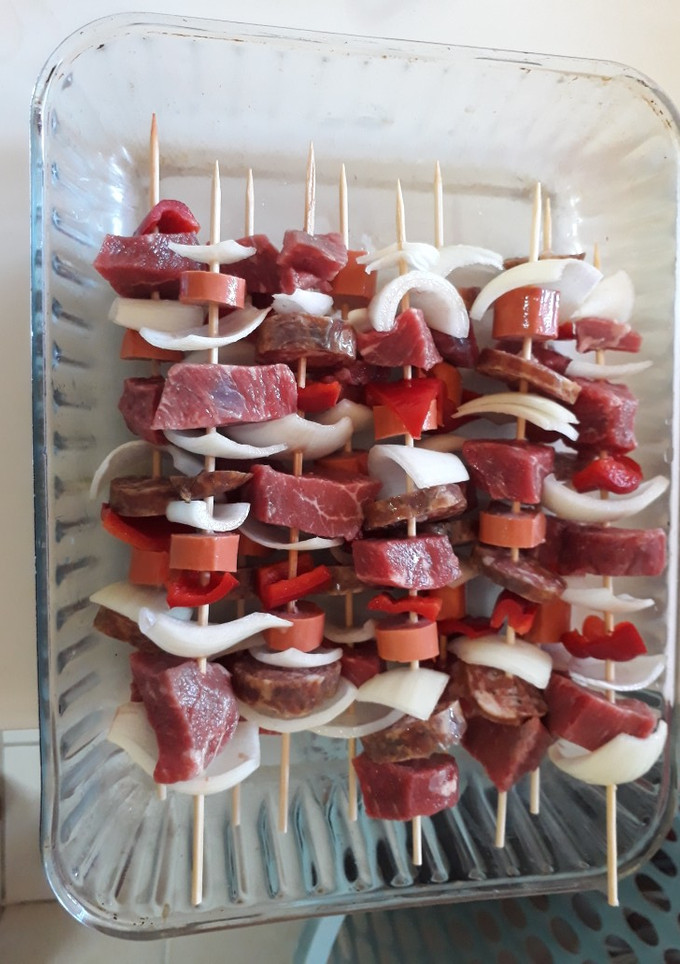 Una foto de Anticuchos al horno🇨🇱