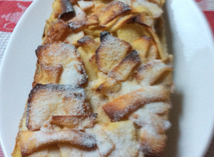 Una foto de Torta de manzanas 🍎 y nueces para diabéticos