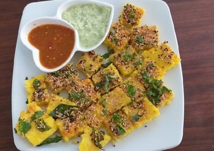 Dhokla#Snack Recipe Contest#4 week challenge