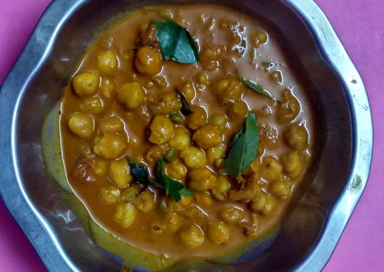 Fresh Kadala(Chick Pea) Curry