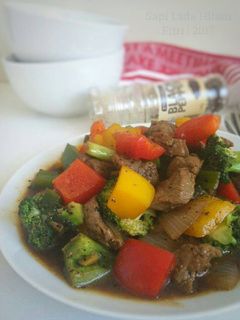 Foto resep Sapi Lada Hitam