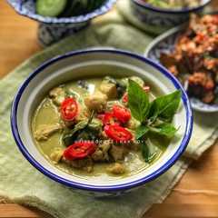A picture of 🇹🇭THAI GREEN CURRY.