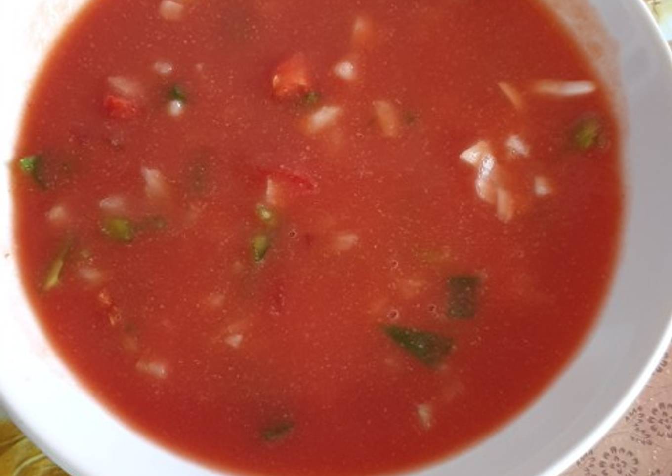 Gazpacho fresquito a mi manera