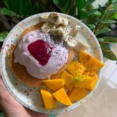 A picture of Fluffy Pancake Overnight (Pancake Empuk Anti Repot).