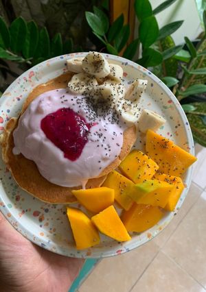 Foto resep Fluffy Pancake Overnight (Pancake Empuk Anti Repot)