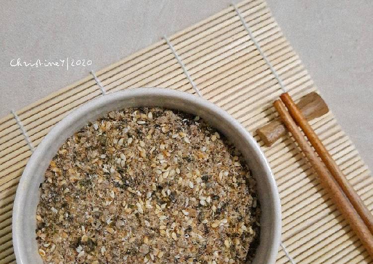 Cara membuat 17. Furikake Homemade yang enak Untuk Jualan