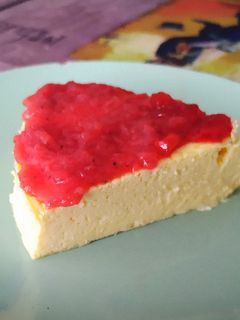 Una foto de Tarta de Queso Fit