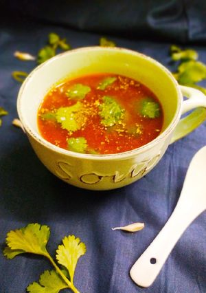 A picture of Tomato soup.