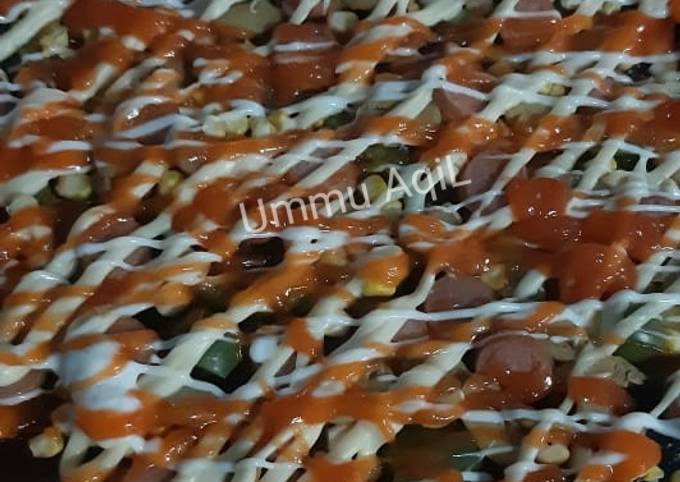 Anti Ribet, Bikin Black pizza (pizza otang) Rumahan