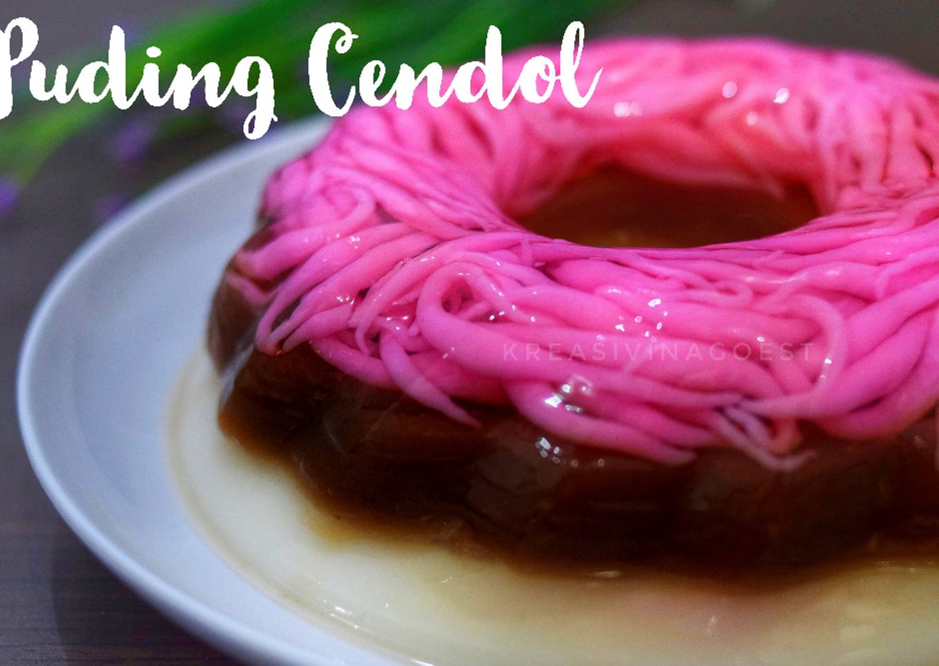 Puding Cendol Fibercreme
