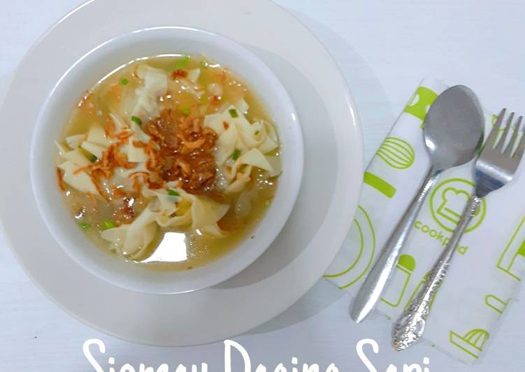 Siomay Daging Sapi Kuah