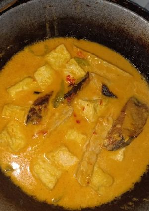 Foto resep Tongkol Tahu Tempe Santan Pedas