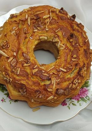 عکسی از دستور کیک سیب و دارچین متفاوت😋🤩