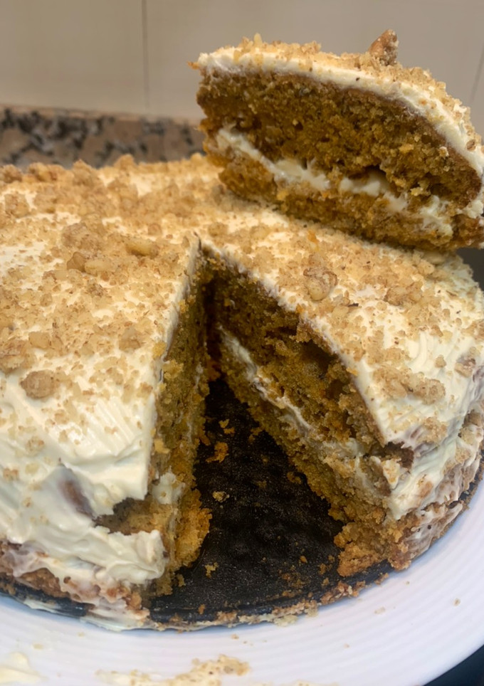 Una foto de Tarta de zanahoria muy fácil