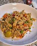 Arroz con pollo panameño (a mi manera)