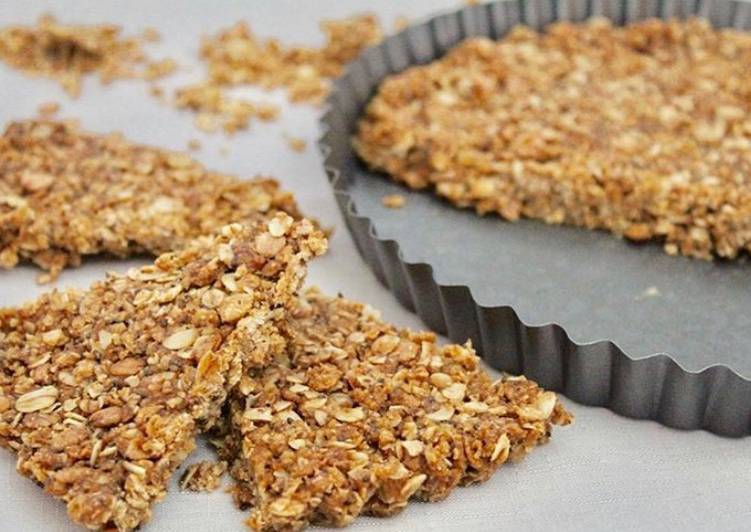 Simple Way to Make Super Quick Homemade Yummy ginger flapjack