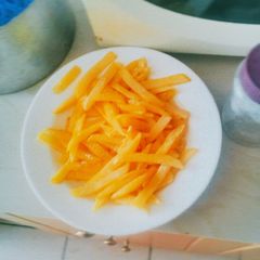 A picture of Home made French Fries.