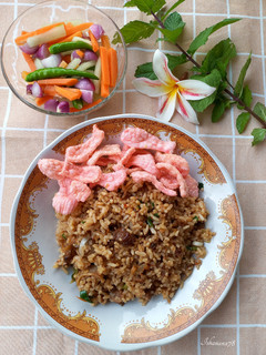 Foto resep Nasi goreng dendeng jando lada hitam