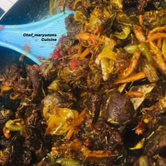 A picture of Pepper meat by Chef_Maryumms_Cuisine🌸.