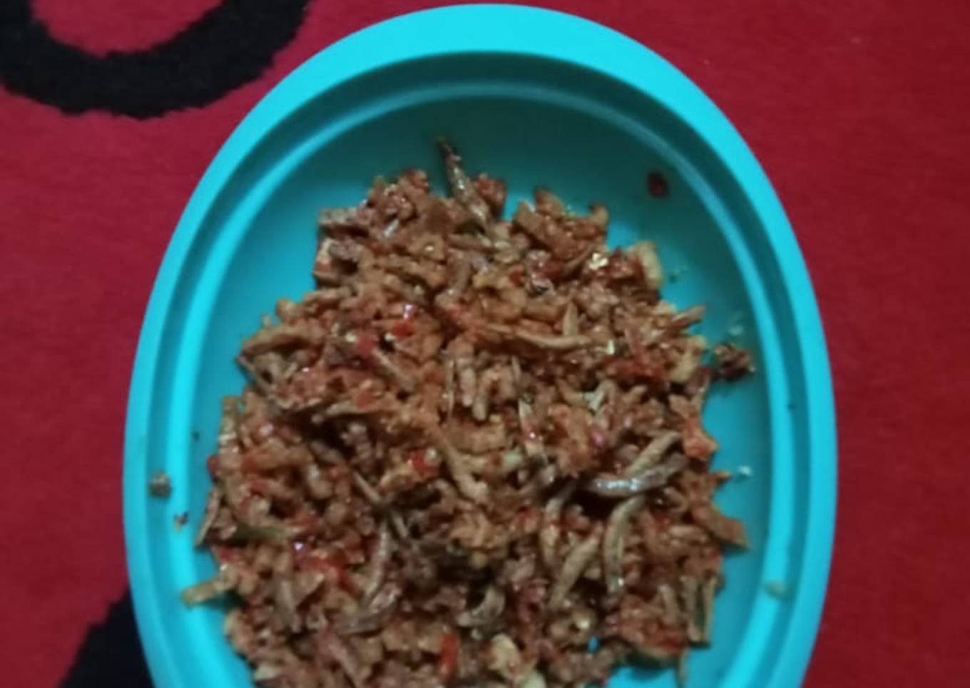 Kering tempe teri pedas
