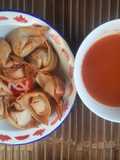 Pangsit goreng isi udang wortel tanpa gagal