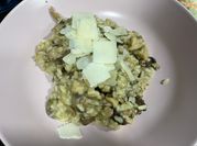 Una foto de arroz con setas thermomix