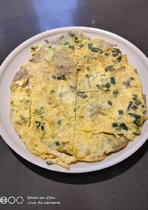 A picture of Minced Fish Omellete.
